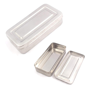 SureMed Instruments - Bandeja Dental de 5.5 Pulgadas para Instrumentos de Laboratorio, Organizador de Herramientas de 28x14x6cm con Tapa, Caja de Acero Inoxidable, Certificación CE - Product Image 5