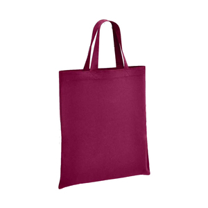 กระเป๋าผ้าแคนวาสทนทานพร้อมหูหิ้วสั้น กระเป๋าโท้ทแบบใช้ซ้ำได้สำหรับใช้ในชีวิตประจำวัน - Product Image 1