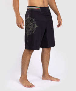 Shorts Unisex de Satén para Muay Thai, MMA, Kickboxing, Grappling, Jiu-Jitsu y Fisicoculturismo, 5 Pulgadas, Cierre de Velcro, Sin Forro, de Fabricante - Product Image 3