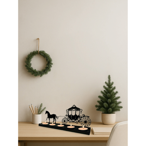 CIFbuy Decorazione Murale Vintage Floreale in Ferro per Interni ed Esterni, Arte Murale in Metallo con Motivo Orizzontale, Servizio di Selezione Disponibile - Product Image 2