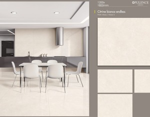 Carrelage mural aspect marbre couleur claire 1200x1800, surface polie, grand format, carrelage décoratif pour salle de bain et cuisine - Product Image 5