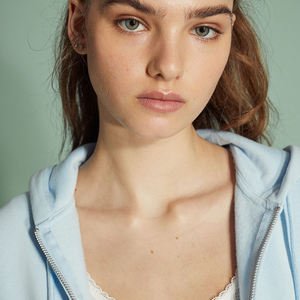 Sudaderas con Capucha Populares Personalizadas con Logotipo Bordado, Sudaderas de Forro Polar Lisas y Coloridas para Mujer - Product Image 3