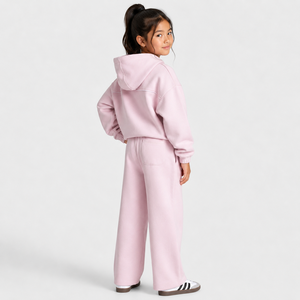 Conjunto Deportivo para Niños y Niñas Pequeños, Sudadera con Capucha Lisa + Pantalones Deportivos, 2 Piezas, de 2 a 6 Años, Conjuntos de Ropa de Otoño para Niños - Product Image 3