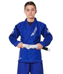 Ropa de Artes Marciales al por Mayor con Logotipo Personalizado, 100% Algodón, para Bebés y Niños Pequeños, Taekwondo, Karate, Judo, Jiu Jitsu Brasileño - Product Image 2
