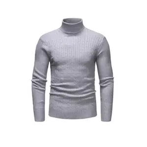 스웨터 긴 소매 자카드 니트 크루 넥 풀오버 남성 의류 패션 니트 남성 스웨터 2021 OEM ODM 안티