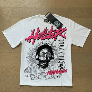 Camiseta de Manga Corta para Hombre, Estampado de Serigrafía Pink Brainwashed World Tour, Estilo Urbano, Cuello Redondo, Corte Regular, 100% Algodón - Product Image 2