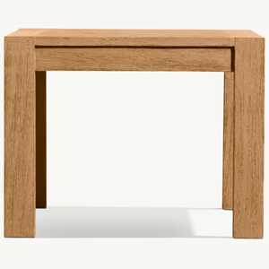 Teak wood <b>table</b> for <b>studying</b> or drinking coffee with a <b>modern</b> style, suitable for outdoor or indoor use with a <b>modern</b> <b>design</b> - Product Image 2