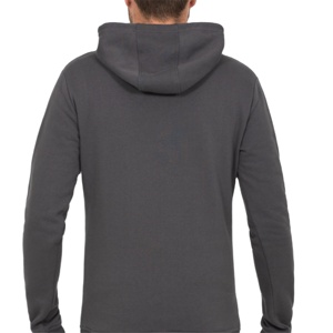 เสื้อฮู้ดผ้าฝ้ายฟลีซฝรั่งเศส 26 สี ผลิตตามสั่งสำหรับผู้ชาย ทรงโอเวอร์ไซส์ เสื้อฮู้ดฤดูหนาว ปักโลโก้ ผ้าฝ้าย 100% - Product Image 2