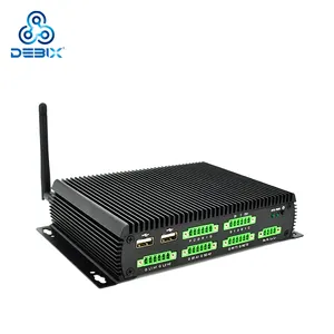 Industrial Fanless Computer Rugged Mini Pc Industrial Box Pc With Up To 32 Gig Ram
