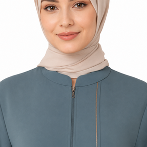 Abaya Istanbul Grace, Elegancia de Medianoche, Abaya Turca, Abaya Otomana de Lujo, Abaya Negra Sultanah, Abaya Negra Premium Zariya - Product Image 2