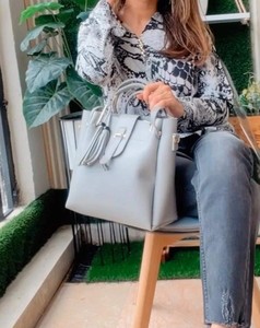 Sacs à main en cuir véritable très demandés, ensemble 3 en 1 : sac cabas pour femme avec portefeuille et sacs bandoulière, sac à épaule 3 pièces pour femme - Product Image 5