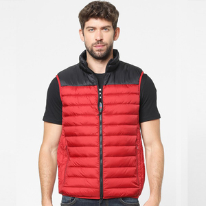 High Quality <b>Canvas</b> Puffer <b>Jacket</b> for <b>Men</b> Custom Logo Zip-Up Stand Collar Front Waterproof Breathable Glossy Finish for Winter - Product Image 1