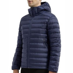 New Fashion Mens Waterproof Puffer <b>Jacket</b> High Quality Winter <b>Zip</b> <b>Up</b> Coat Custom Design 2025 Wholesale - Product Image 4