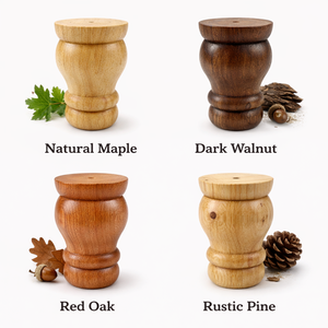 Classic Turned Wooden <b>Sofa</b> Legs Replacement Furniture Feet Solid Wood Cabinet Table Chair Legs Manufacturer - Product Image 6