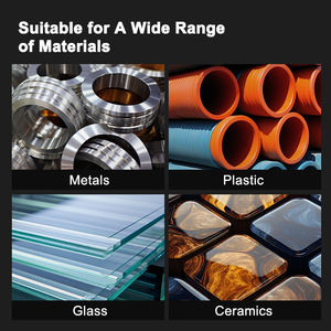 सैंडवे डिजिटल अल्ट्रासोनिक मोटाई गेज धातु प्लास्टिक सिरेमिक ग्लास एल्यूमीनियम तांबा ग्लिसरीन अल्ट्रासाउंड मोटाई मापें - Product Image 3