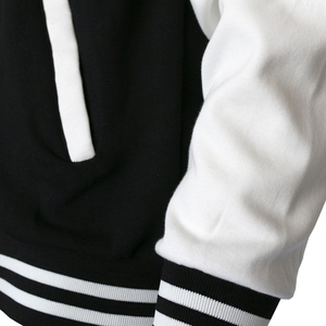 Unisex High Quality Custom Print Embroidered Varsity <b>Jackets</b> Comfortable OEM Baseball Letterman <b>Jackets</b> Made From Leather Fabric - Product Image 4