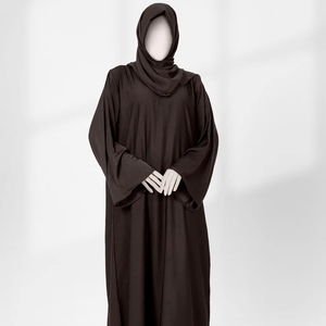 Abaya de prière légère et imperméable pour femmes musulmanes, style vintage, nouvelle conception, vêtement musulman traditionnel, tenue décontractée incluse - Product Image 1