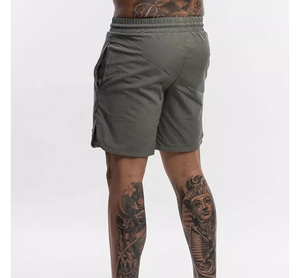 Pantalones Cortos Cargo Casuales de Verano para Hombre, de Poliéster/Nylon, Sólidos, de Secado Rápido, Impermeables, Transpirables, Resistentes al Viento, con Cintura Elástica, Estilo Urbano - Product Image 6