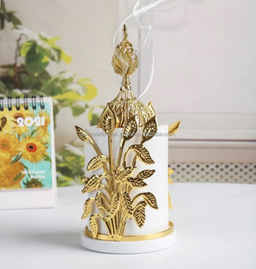 Quemadores de Incienso Modernos de Acero, Ecológicos, con Aroma a Ámbar, Portátiles, Personalizables en Color y Tamaño - Product Image 1