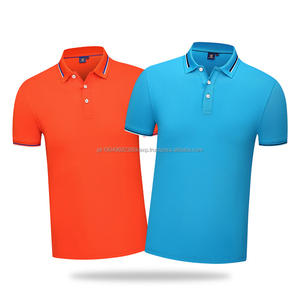 Camisas Polo de Hombre de Alta Calidad en Algodón y Poliéster con Logotipo Personalizado, Camisas Polo de Manga Corta para Golf con Logotipo Bordado - Product Image 2