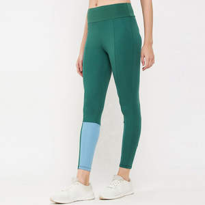 Leggings Deportivos de Cintura Alta para Mujer, Leggings de Yoga Sólidos con Cintura Elástica, Leggings Deportivos de Alta Calidad de Spandex/Nylon - Product Image 2