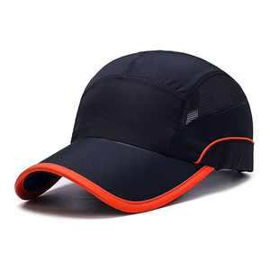 Casquette de baseball structurée pré-courbée noire, respirante, de bonne qualité, nouvelle arrivée, écologique, faible MOQ, meilleur fournisseur, été - Product Image 1
