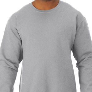 Sudadera de Manga Larga, 500 g/m², Cuello Redondo, 100% Algodón, Felpa, Estilo Deportivo, Nueva Moda - Product Image 5