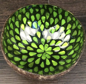 Vietnam Natural <b>Coconut</b> Bowl Artisan <b>Shell</b> Kitchen Serving Container For Smoothie Salad Rice Rustic Dining Decor - Product Image 4