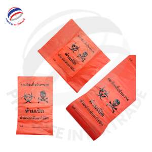 Customizable Red Biohazard <b>Medical</b> Waste <b>Bag</b> on Roll HDPE Disposable with Secure PP String for Hospital Use - Product Image 6