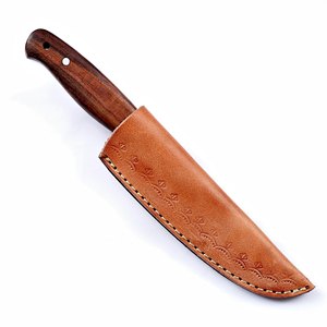 Cuchillo de Caza de Acero Inoxidable Nordic Forge, Hoja Fija de Grado Industrial, Punta Caída, Borde Biselado, 10 Pulgadas de Largo - Product Image 6