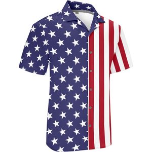 2025 Customizable Veteran Patriotic Button-up <b>Shirt</b> Soft Quick Dry Wrinkle-Free for Casual <b>Tropical</b> Party USA Attire Size 6XL - Product Image 4