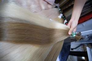 2025 verano Vibe alta calidad Super doble dibujado recto vietnamita extensiones de cabello humano precio de fábrica - Product Image 5