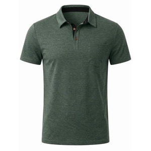 Polo Premium pour Homme avec Logo Personnalisé Brodé, T-shirt en Coton, Polo de Golf, Vêtements de Sport, Tenue Décontractée ou Professionnelle - Product Image 2