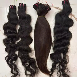 Extensiones de Cabello Humano Natural Rizado Indio Virgen de Primera Calidad para Mujeres - Product Image 1