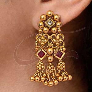 Durable Stainless Steel Gold Customized Color Size Women's Jewelry Set for <b>Wedding</b> Party Fashion <b>Accessories</b> Premium Quality - Product Image 5