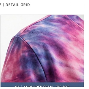 Wholesale Women's <b>Tie</b> <b>Dye</b> Short Sleeve T-<b>Shirt</b> Crew Neck Regular Fit Cotton Jersey Casual Summer Top Casual summer outfit - Product Image 4