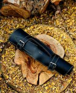 Juego de Cuchillos de Chef de Acero al Carbono con Revestimiento Negro Hechos a Mano con Funda, Cuchillos para Cortar Vegetales de Primera Calidad Hechos a Mano, Profesionales - Product Image 6