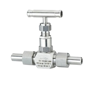 High Quality Custom Integral Needle Valves Manual Flow <b>Control</b> Valve 3mm-12.7mm Diameter Screw End Connection for - Product Image 1