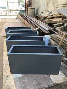 Jardinière contemporaine de grande taille pour extérieur, intérieur, pépinière, balcon, maison, espace de travail et aménagement - Product Image 6