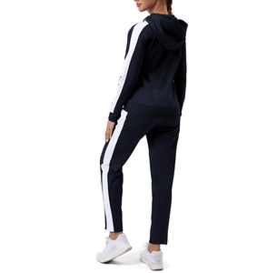 Conjunto Deportivo de Invierno con Bolsillo Tipo Canguro, Sudadera con Capucha y Pantalones Jogger, 100% Algodón, Transpirable y Cómodo, Dos Piezas - Product Image 2