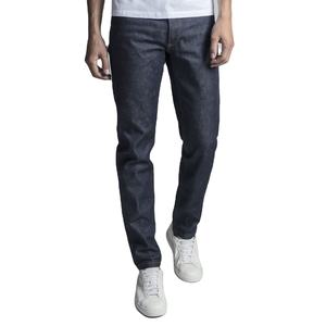 กางเกงยีนส์ขายาวสำหรับผู้ชายกางเกงยีนส์ผ้าสแปนเด็กซ์ซักได้ - Product Image 2