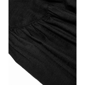2026 Top Selling <b>Men's</b> Gothic Pirate Shirt Costume Comfortable Black Lace-up Poet Shirt V-neck Retro Cosplay Top - Product Image 5