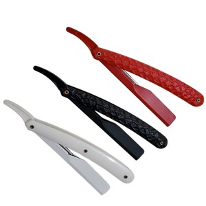 Navaja de barbero, herramienta profesional para afeitado suave, estilizado de barba y preparación para corte de cabello - Product Image 2