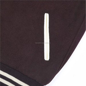 Veste de maillot de baseball personnalisée de haute qualité pour hommes taille jeune avec broderie de conception de maillot empilé Service Oem disponible - Product Image 6