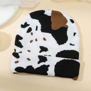 100% Wool Digital Printing Unisex <b>Beanie</b> Made Pakistan Wholesale Winter Breathable <b>Waterproof</b> Customizable High Quality - Product Image 3