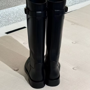 2026 New Style Genuine Leather Women's Luxury Designer Custom <b>Knee</b>-<b>High</b> Snow Boots Outdoor Waterproof Anti-Slip Boots - Product Image 6