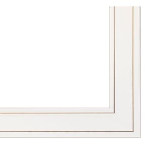 Dipinti di animali "vero spirito (cavalli)" in 2 pezzi della vignetta di Debi coules in cornice bianca - Product Image 3
