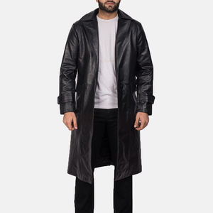 Vestes en cuir véritable en gros - Personnalisables OEM/ODM, option de logo frontal, coupe-vent et chauffantes pour détaillants et boutiques - Product Image 1