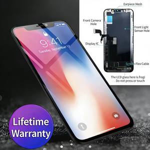 Écran tactile de remplacement souple OLED pour <span class=keywords><strong>iPhone</strong></span> 12 13 14 15 16 17 Pro <span class=keywords><strong>Max</strong></span>, compatible EK Incell, vente en gros - Product Image 1