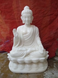 Statue de bouddha en pierres naturelles - Product Image 5